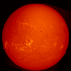 Image of Sun's chromosphere