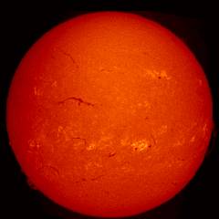 Image of Sun's chromosphere