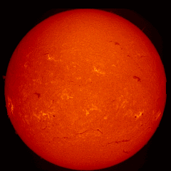 Image of Sun's chromosphere