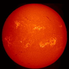 Image of Sun's chromosphere