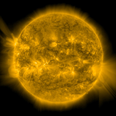 Image of Sun's corona