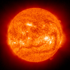 Image of Sun's transition region