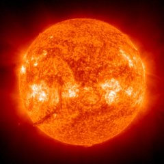 Image of Sun's transition region