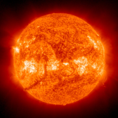 Image of Sun's transition region