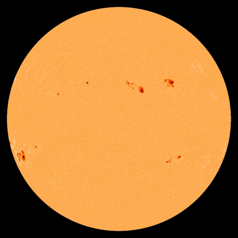 Пятна на Солнце