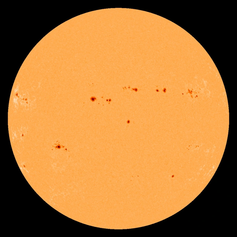 Пятна на Солнце