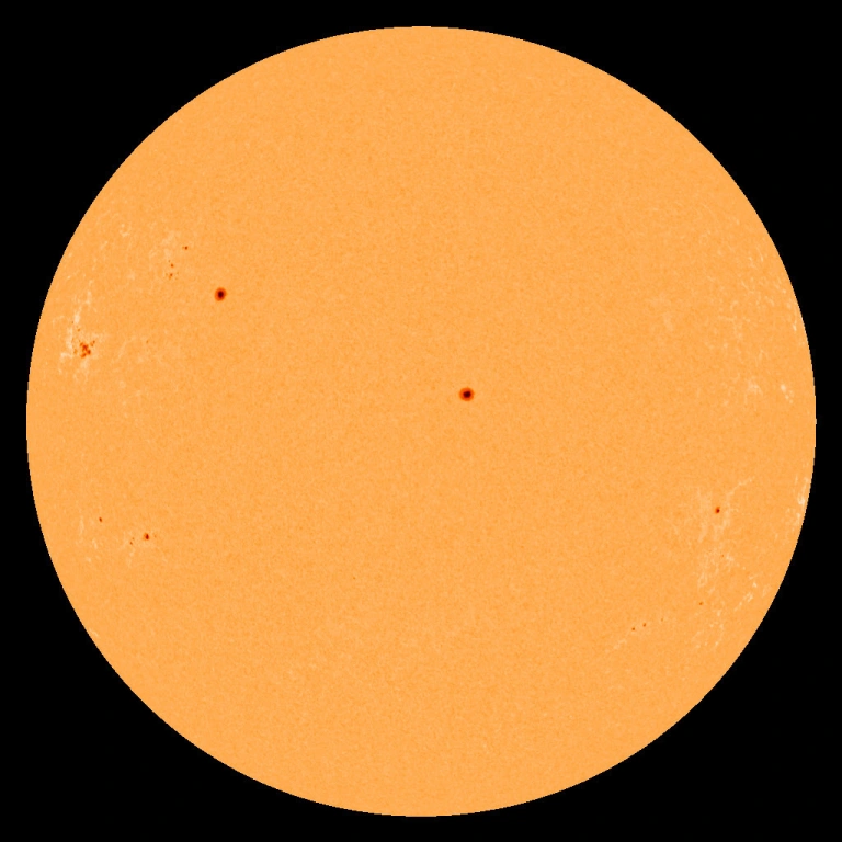 Пятна на Солнце