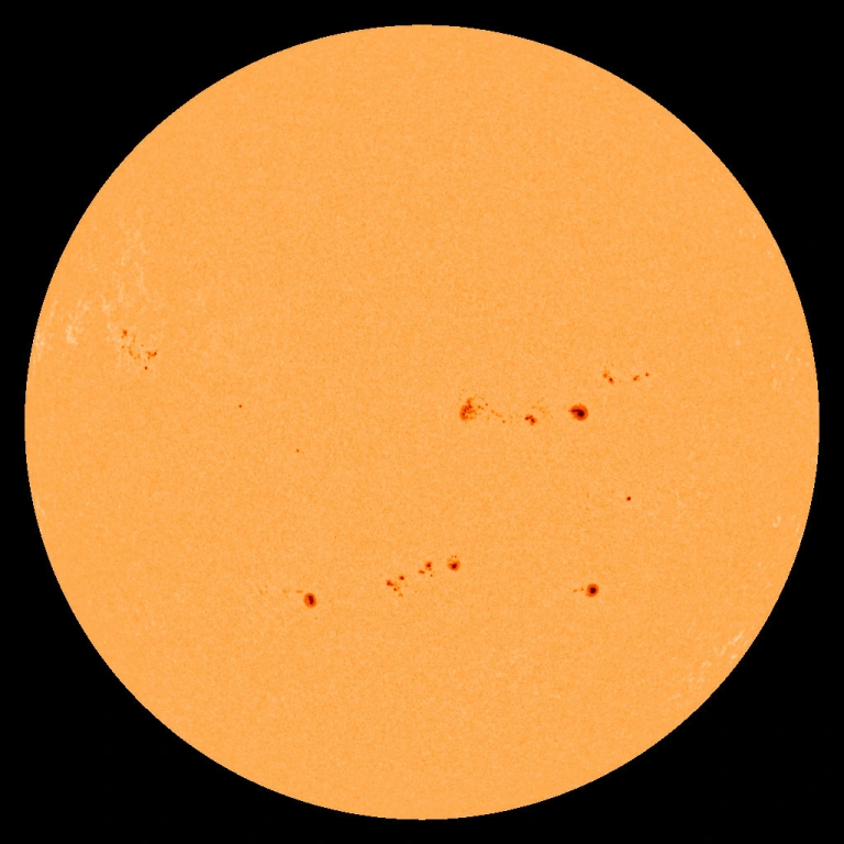 Пятна на Солнце