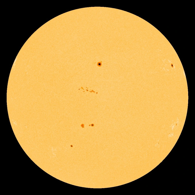 Пятна на Солнце