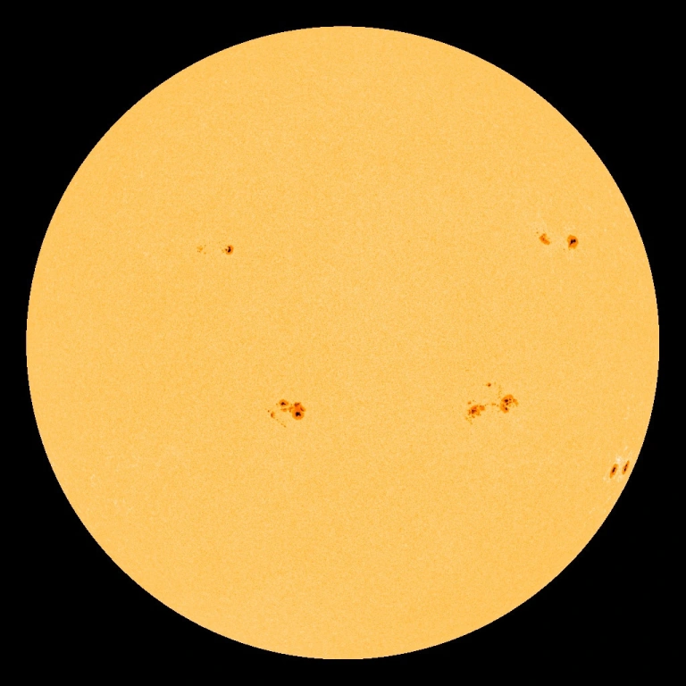 Пятна на Солнце