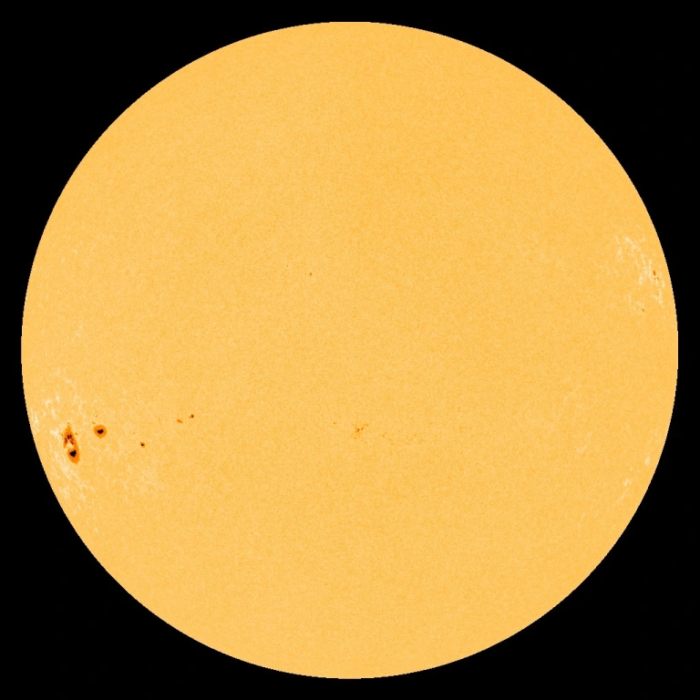 Пятна на Солнце
