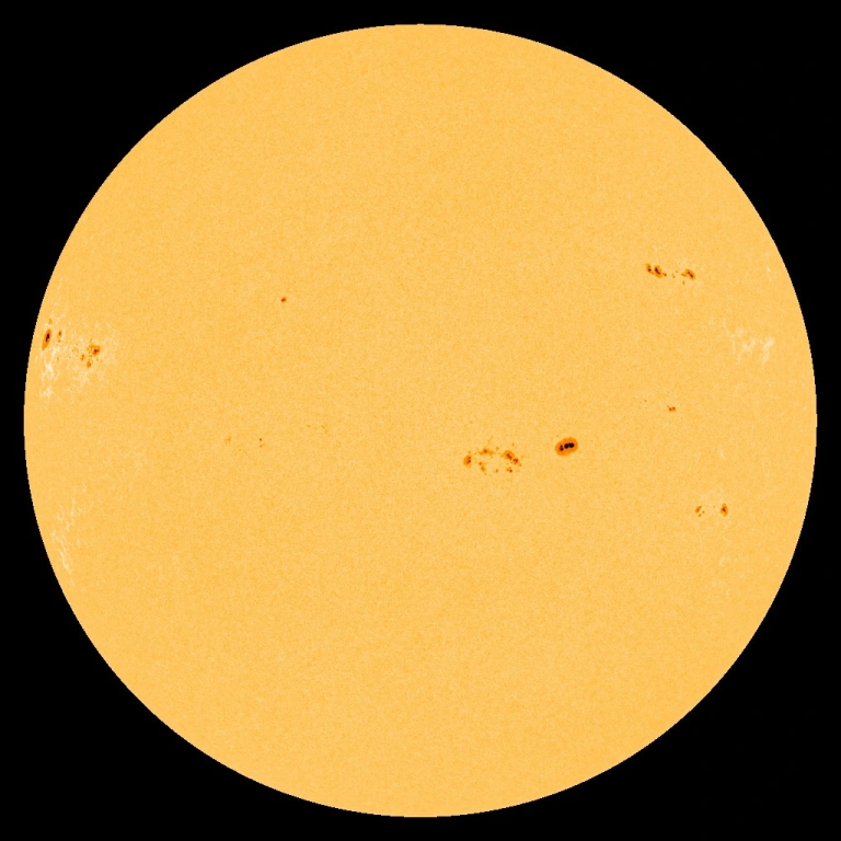 Пятна на Солнце