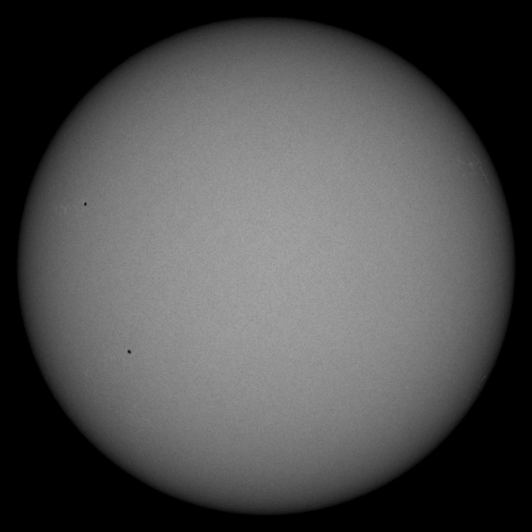 Пятна на Солнце