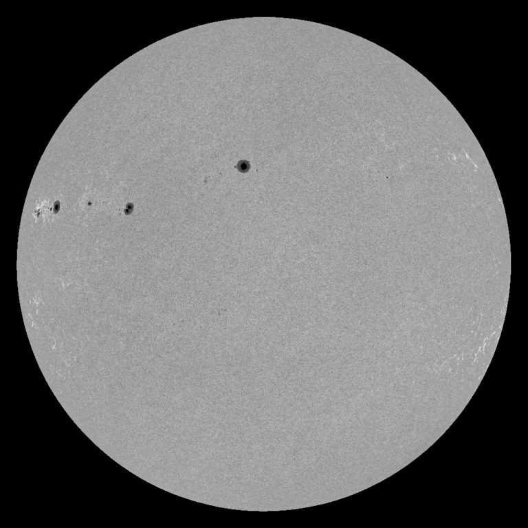 Пятна на Солнце